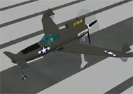 FS2002 Curtiss XP-55 Curtiss XP-55 Ascender image 1