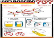 Inter European Boeing 737 Passenger Safety image 1
