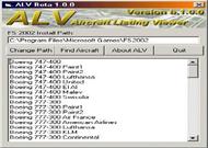 FS2002 ALV Aircraft Listing Viewer Beta 1.0.0 image 1