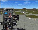 Bell 47J Panel with Virtual Cockpit Fritz image 1