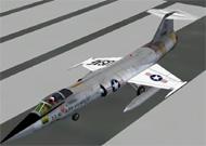 FS2002 USAF Lockheed F-104C Starfighter image 1