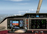 Fs2004 cessna citation mustang glass cockpit image 1