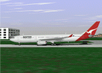 Flightsim FS2004/FS98 Qantas Airbus A330-300 image 1