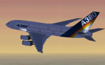 FS2002 Airbus House Colors Airbus A380 image 1