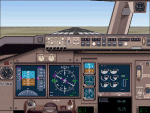 FS2002 Panel - Boeing 767-400ER advanced panel image 1