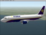 FS2002 Ryanair Boeing 737-800 v1.0 image 1