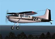 FS2002 Cessna C185 Skywagon Wheel version image 1