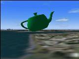 Flying teapot image 1