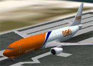 FS2002 TNT Air Freight Boeing 737-400 model image 1