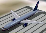 FS2002 Aircraft- United Airlines Boeing 757-200 image 1