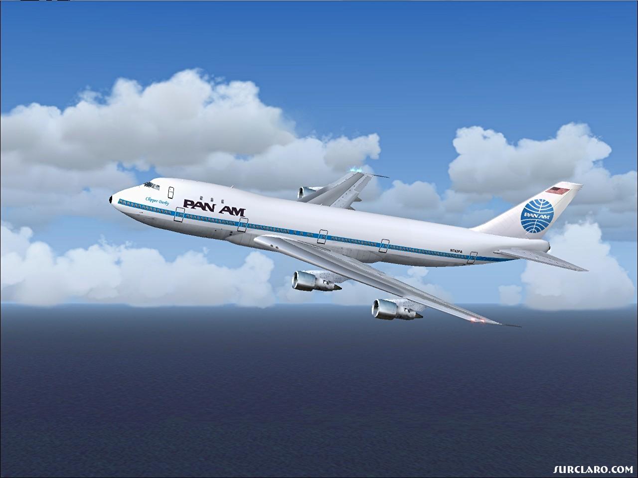 FS2004 Pan Am 747-121 (6896) SurClaro Photos
