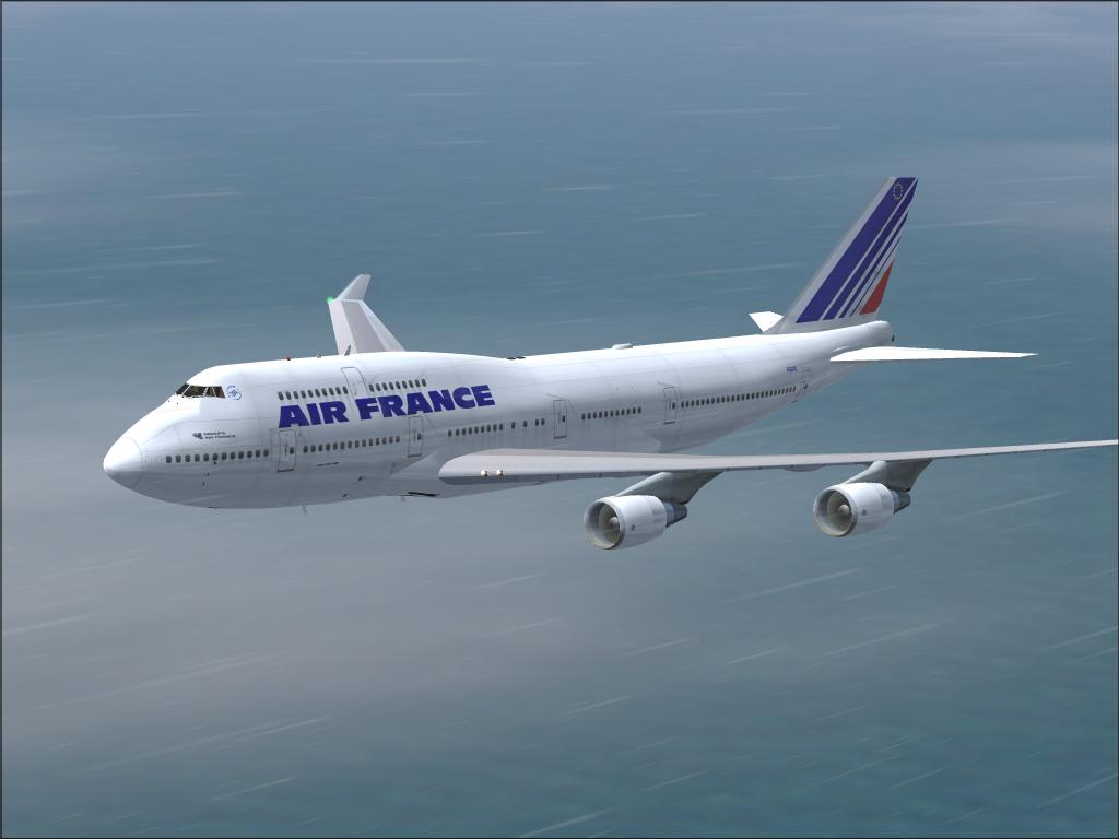 FS2004 | 747 AIR FRANCE (3316) - SurClaro Flight Simulator