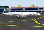 FS2002 Mexicana airlines Boeing 757-200 image 1