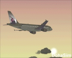 FS2002 Qatar Airways Airbus A320-200 image 1