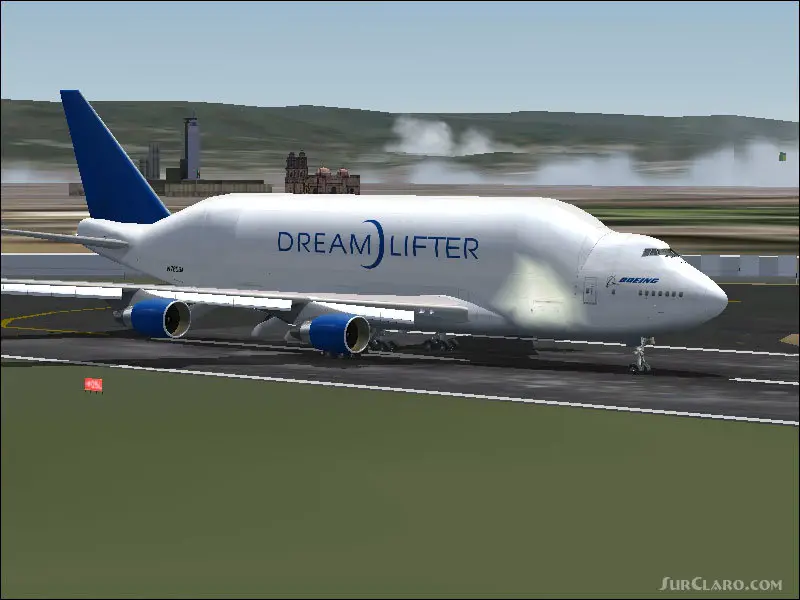 PROJECT OPENSKY BOEING 747-400LCF Dream Lifter V4 for FS2004 exclusively Bo...