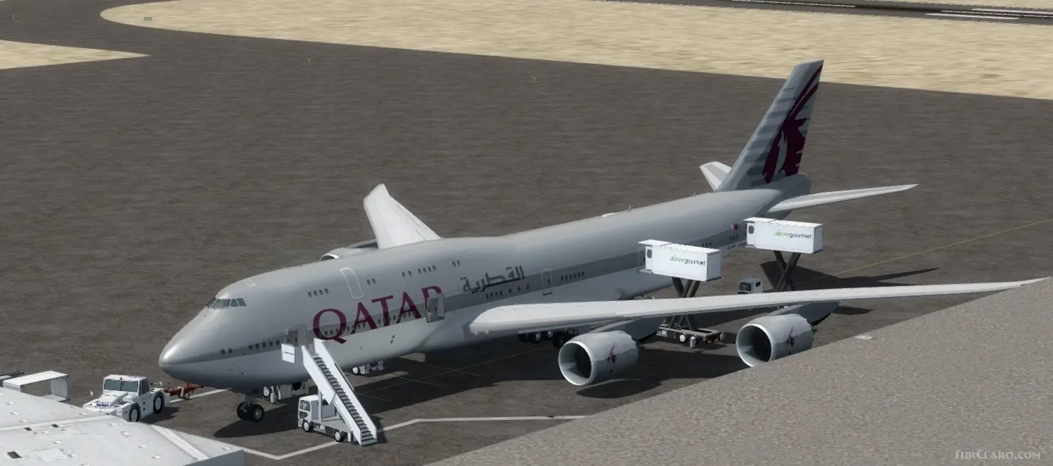 Fsx P3d Boeing 747 8 Bbj Qatar Amiri Flight Enhanced Vc Aircraft