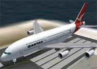 FS2002 Qantas Airbus A380 ProMX Version 2 image 1
