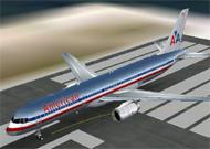 FS2002 757-200 EUROFLIGHT American Airlines High image 1