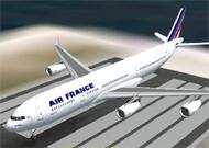 FS2000 AIRBUS 340-300 Air France Animated parts image 1