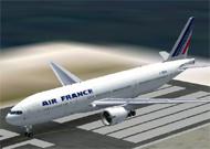 FS2002 Air France Boeing 777-200ER Registration image 1