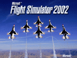 FS2002 F-16c Thunderbirds aim High Splash Screen image 1