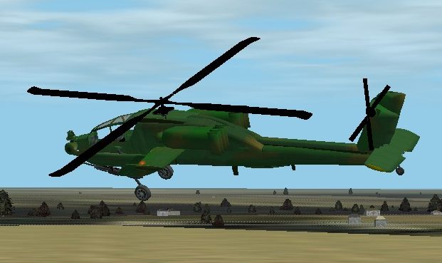 FS2000 FS2002 CFS2 Aircraft AH-64 built with image 1