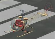 FS2002 Bell 47 G2 helicopter skids and floats image 1