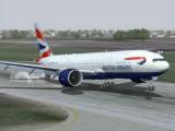 FS2004 British Airways Boeing 777-200 image 1