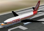 FS2002 Copa Airlines 737-200 repaint image 1