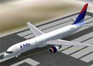 FS2002 Aircraft-Delta Air Lines Boeing 757-200 image 1