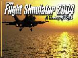 FS2004 Splash Screen - F18 sunset Carrier image 1