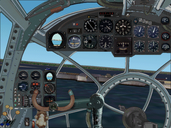 Fs 2002 Pro Heinkel 111 H/p Panel Panel image 1