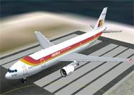 FS2002 Iberia A300 Moving parts include fan image 1