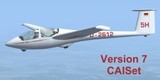 ASK21 Glider Version 7 FSX Front & Rear image 1