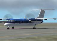 FS2002 dash8-100 livery Royal Ducth image 1