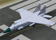 FS2002 Mikoyan-Gurevich MiG-25 Foxbat mach 3 image 1