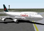 FS2002 Canadian Airlines Boeing 747-400 image 1