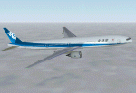 FS2002 ANA Nippon Airways Boeing 777-300 image 1