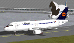 FS2002 Lufthansa Airbus A320-200 image 1