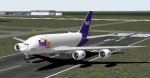 FS2002 Federal Express Airbus A380 image 1