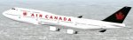 FS2002 Air Canada Boeing B747-433M image 1