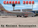 FS2002 Canada 3000 Airlines Boeing 737-400 image 1
