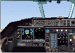 FS2002 Panel - Falcon 900 image 1