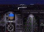 FS2002 Night lighting msfs default Boeing 737 image 1
