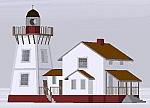 FS2002 Scenery - Lighthouse Meigs image 1