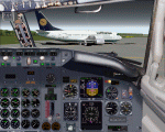 FS2002 Lufthansa Airlines Boeing 737-300 image 1
