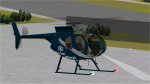 FS20020 Helicopter MD500 SKI- COPTER with panel image 1