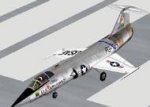 FS2002 USAF Lockheed F-104A Starfighter 60-769 image 1