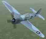 FS2002 - P-47d Thunderbolt Sky Blue image 1