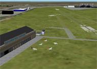 FS2002 scenery ROCHESTER AIRPORT KENT image 1